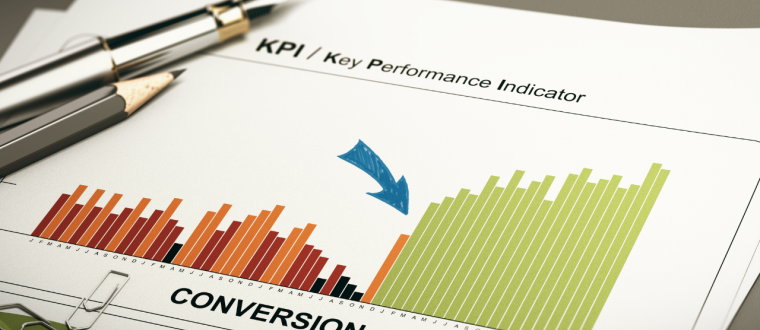 Spreadsheet with KPIs