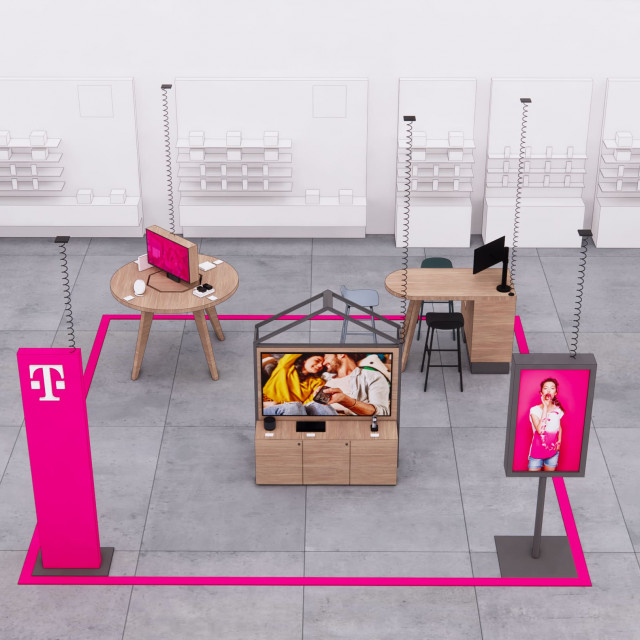 Virtueller Showroom der Telekom - mit rpc