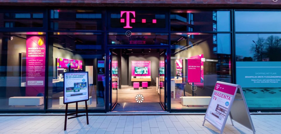 Virtueller Showroom der Telekom - mit rpc