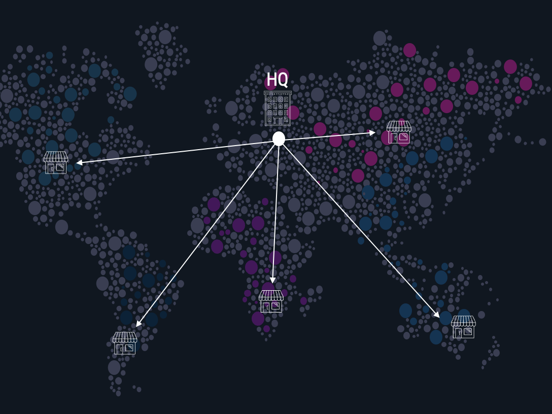 Digital Transformation Analysis - World Map Scenario 1