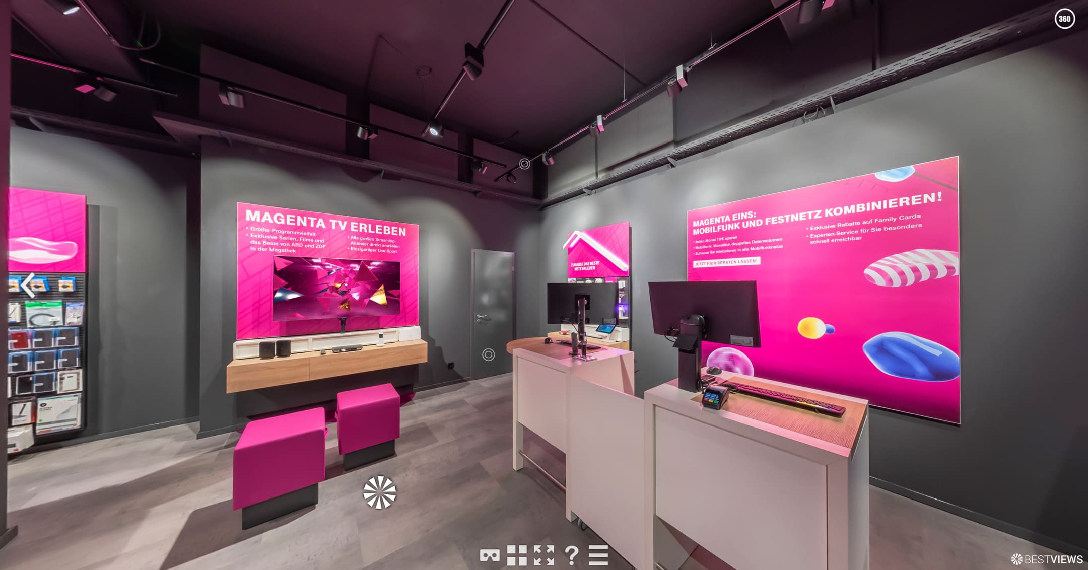 Telekom virtual 360° shop tour rpc success story Telekom Virtual Showroom