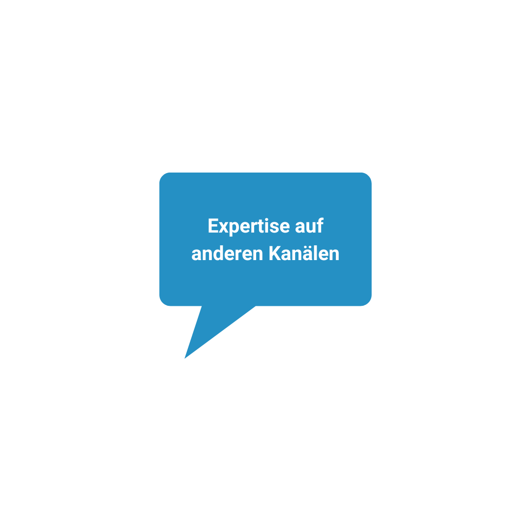 Expertise auf anderen Kanälen